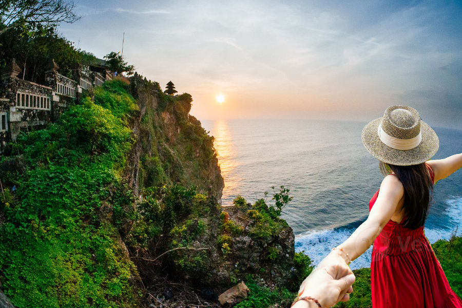 Sunset at Uluwatu Temple